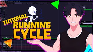 TUTORIAL Running Cycle in MOHO PRO 14 SUB ENGLISH #mohopro #2danimation #animation #mohopro14