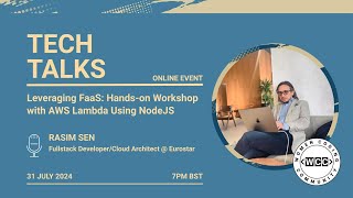 Leveraging FaaS: Hands-on Workshop with AWS Lambda Using NodeJS