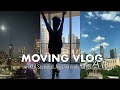 ATL MOVING VLOG PT.2| HIGHRISE APARTMENT| IKEA FRIHETEN SOFA UNBOXING, AMAZON FINDS, TARGET RUN