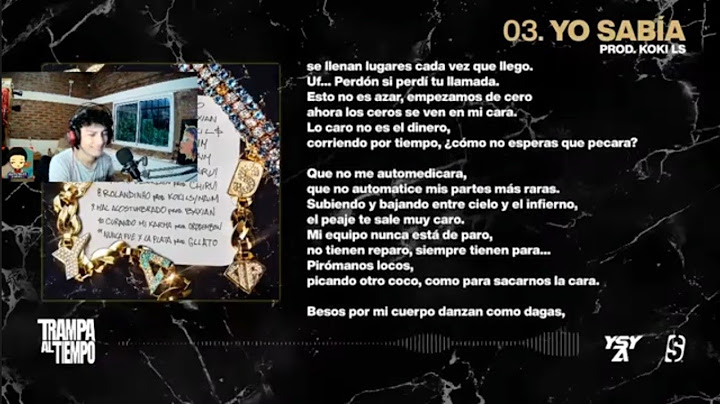 03 - YSY A - YO SABIA | REACCION DEL MATY
