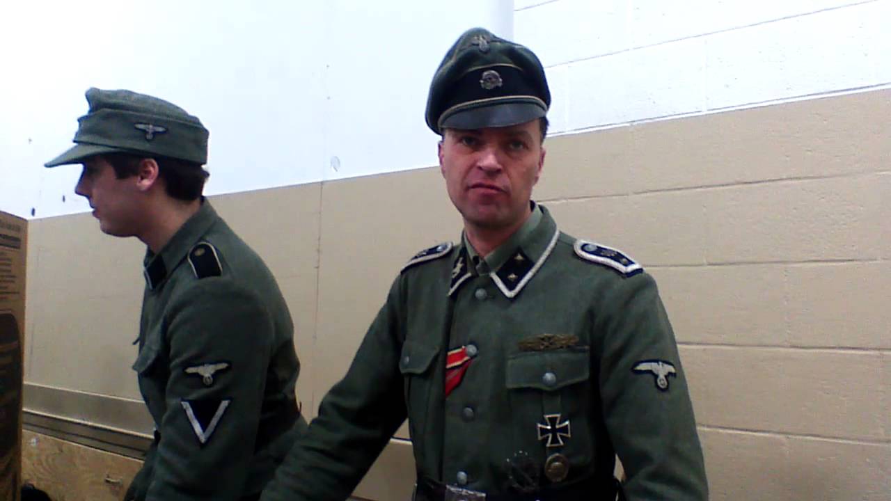 MN WW2 reanacting group airsoft con 14 interview - YouTube