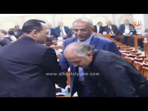 نجوم الرياضة في عزاء والد زوجة طاهر أبو زيد