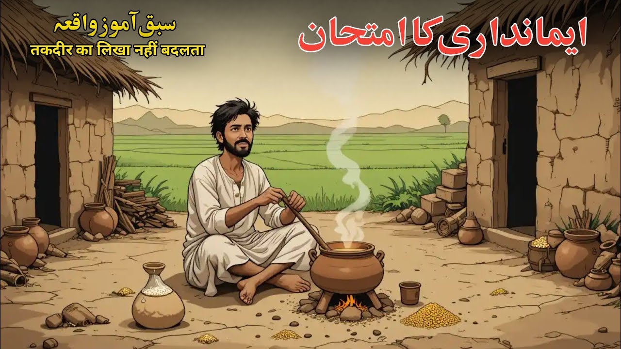 Imandaari Ka Imtihan |तकदीर का लिखा नहीं बदलता |Moral Islamic Story In Urdu/Hindi 