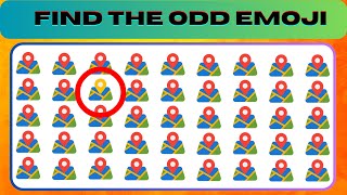 Find the ODD One Out | Emoji Quiz | Puzzle Mind Mapper