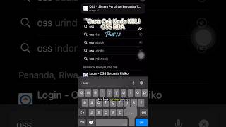 Cara Cek Kbli Di Oss Rba perizinanusaha oss ossrba