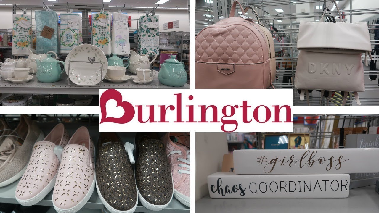 BURLINGTON SHOPPING * PURSES/SHOES & HOME DECOR YouTube