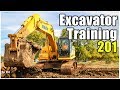 How to operate an excavator  advanced  heavy equipment operator