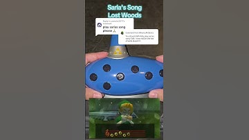 Thumbnail of Saria's 🎵 Lost Woods #thelegendofzelda #legendofzelda #electronicocarina #ocarinaoftime #tloz #zelda