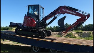 2022 Yanmar VIO55 MiniExcavator With LD18 Attachments (Same as Chris's ) Delivery Day...