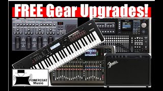 FREE Studio Gear Upgrades For All