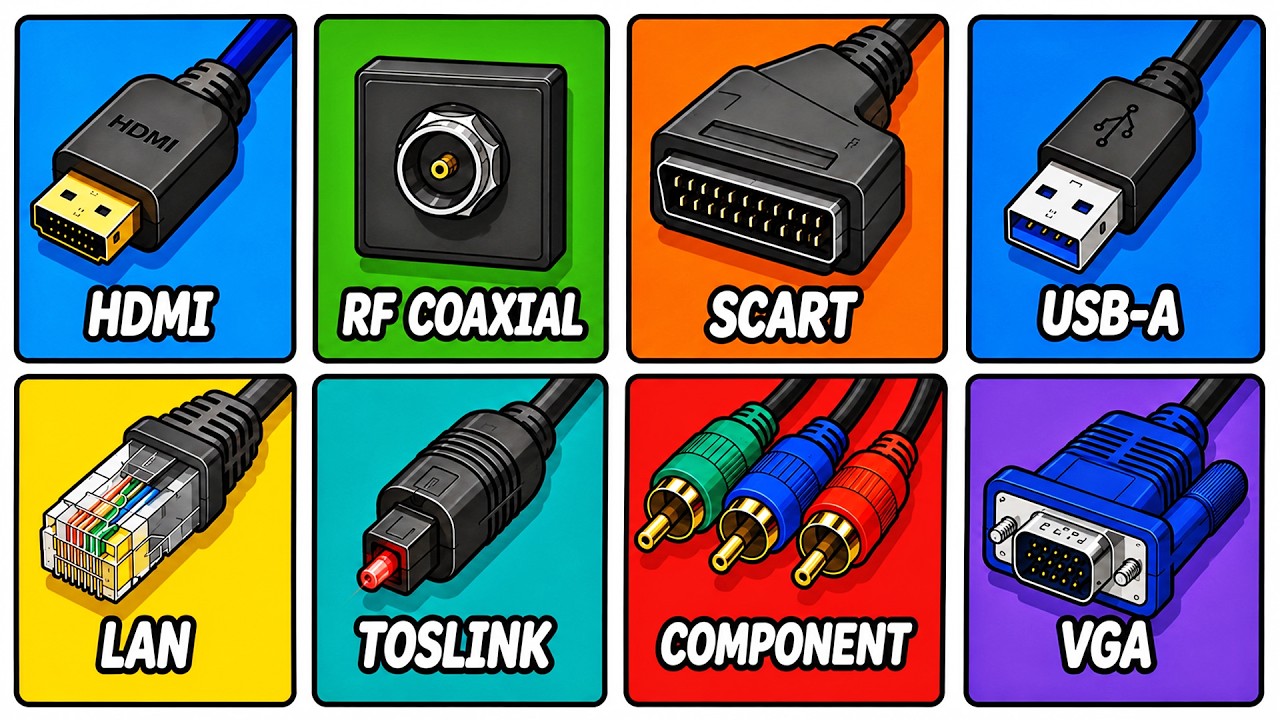 Every Hidden Advantage of Every TV Input Explained!