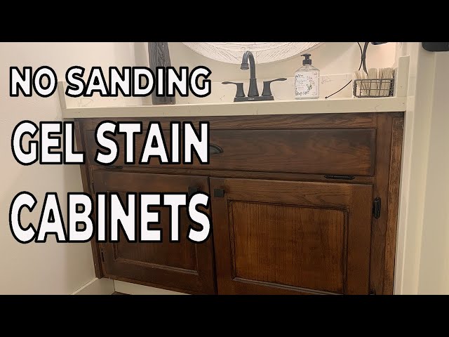 How to apply Gel Stain (staining without stripping) 