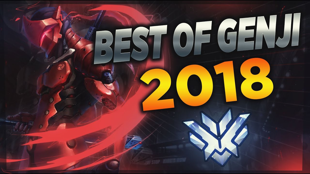 Best of Genji 2018 ||  اوفرواتش : افضل لقطات قينجي 2018