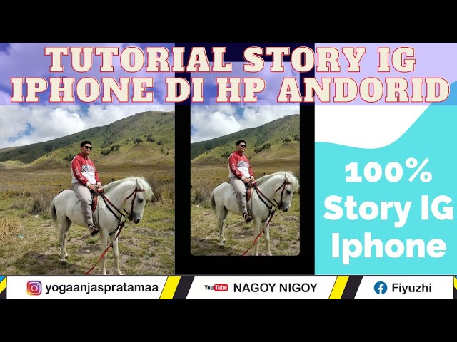 TUTORIAL Upload IG Story Iphone di Hp Android class=
