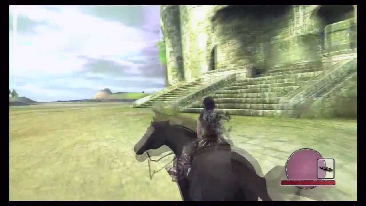 Shadow of the Colossus first Colossus 01 Valus 1st Strategy Weakpoint  Symbol - Walkthrough (PS2 / PS3)  Playstation 2 / Playstation 3