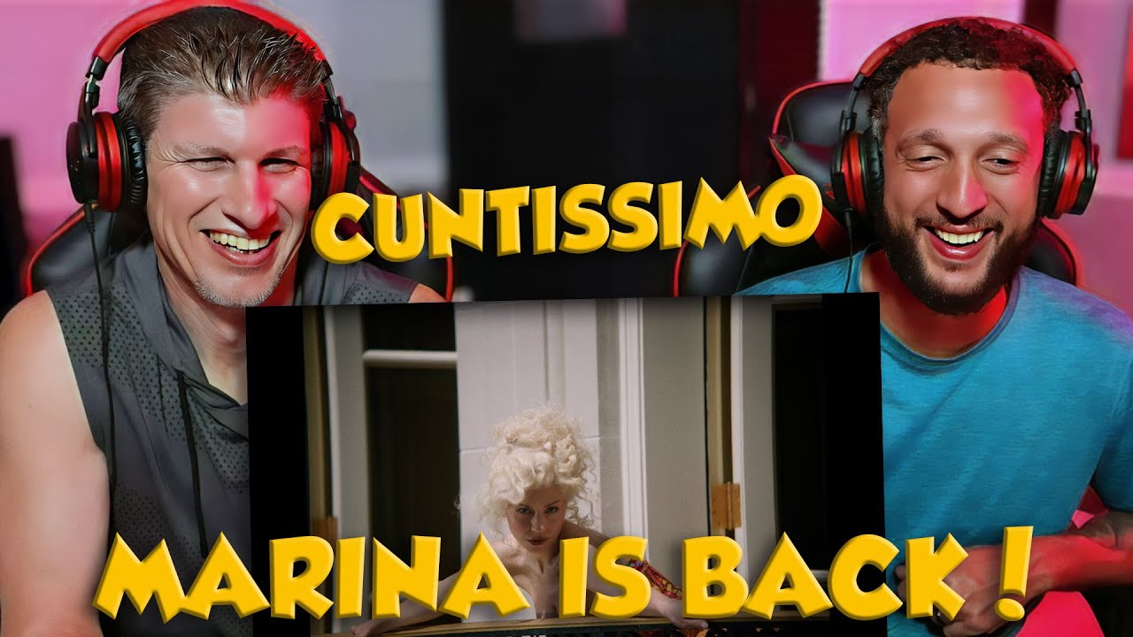 Реакция на МАРИНА - CUNTISSIMO (Официальное видео)
