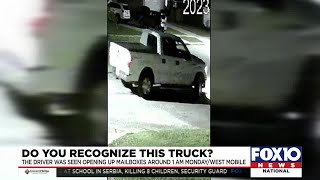 Suspected mail thieves caught on camera