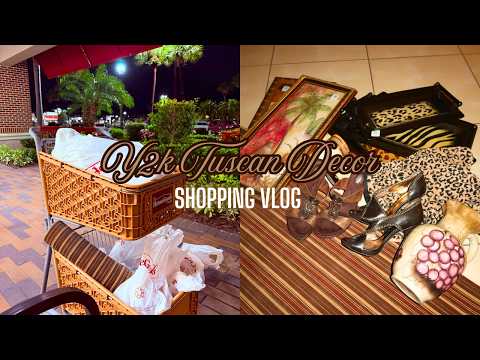 SHOP WITH ME FOR TUSCAN HOME DECOR | Goodwill + HomeGoods! thumbnail