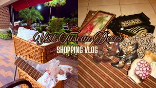 SHOP WITH ME FOR TUSCAN HOME DECOR | Goodwill + HomeGoods!