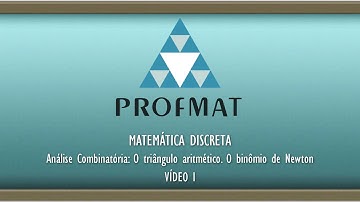 Triângulo de Pascal e Binômio de Newton I