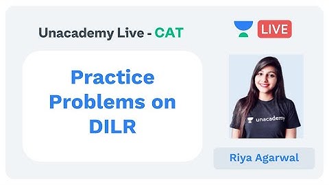 Practice Problems on DILR by Riya Agarwal