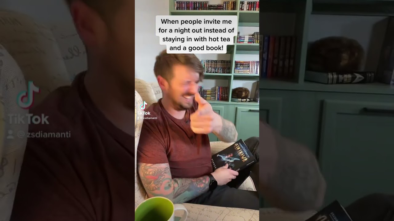 Go out? Or stay home and drink tea and read a good book? 😏 