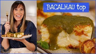 Delicioso BACALHAU COM CREME DE ESPINAFRE I Receitas e Temperos