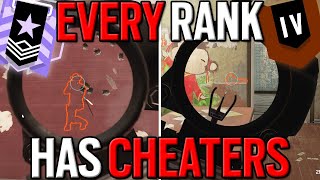 There's Cheaters In EVERY RANK