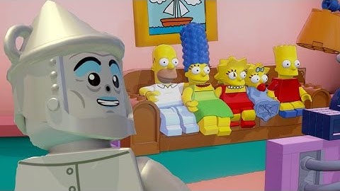 LEGO Dimensions The Simpsons & The Wizard of Oz Story Levels Walkthough