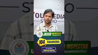 Live Classes Starting from 15th April for 🔥 JKSSB Sub Inspector (Telecommunications) 2026
