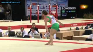 Kieran Behan FX EF European Championships Montpellier 2012