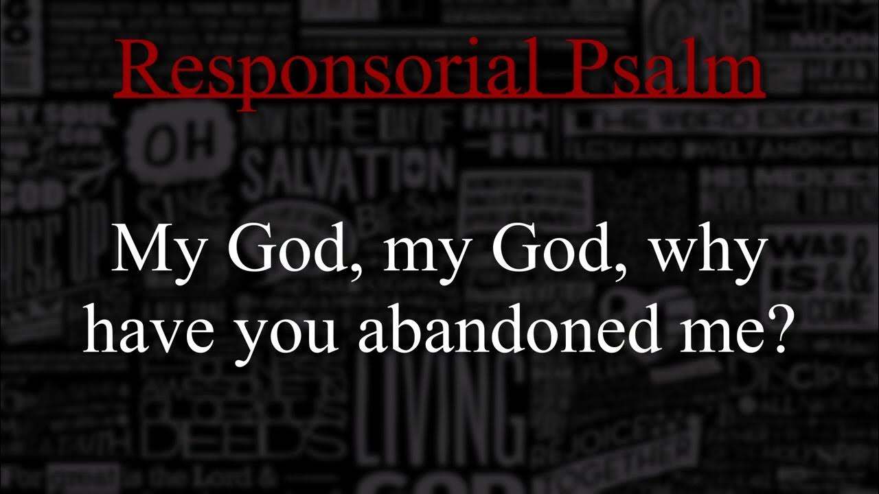 [CANTOR] Palm Sunday 2023 April 2, 2023 (RESPOND & ACCLAIM) YouTube