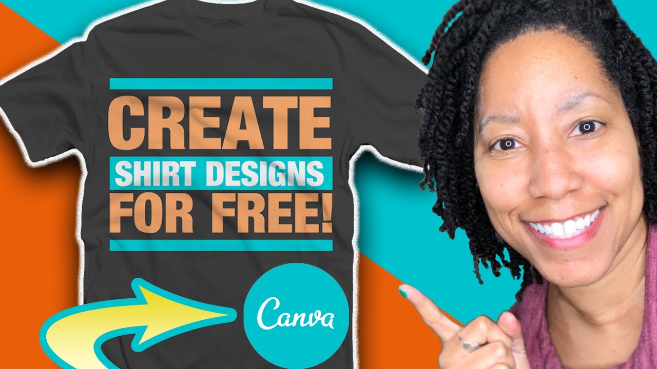 Canva: How to Create T-Shirt Designs (Free) for Merch By Amazon - YouTube