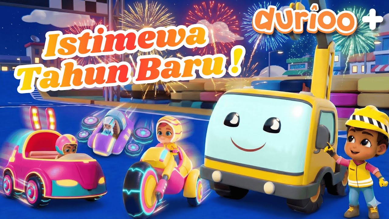 🎇 Istimewa Tahun Baru!🎉  | Kompilasi Little Ammar Musim Baharu | Durioo+ dari Pengasas Omar & Hana