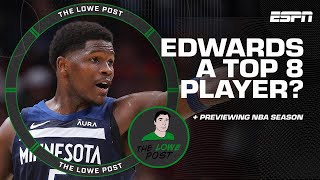 Famous Is Anthony Edwards a top 8 player? + Previewing the NBA season  & teams to watch 👀 | The Lowe Post Net Worth