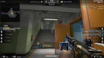 Dreamhack CS GO : s1mple gets knifed by f0rest