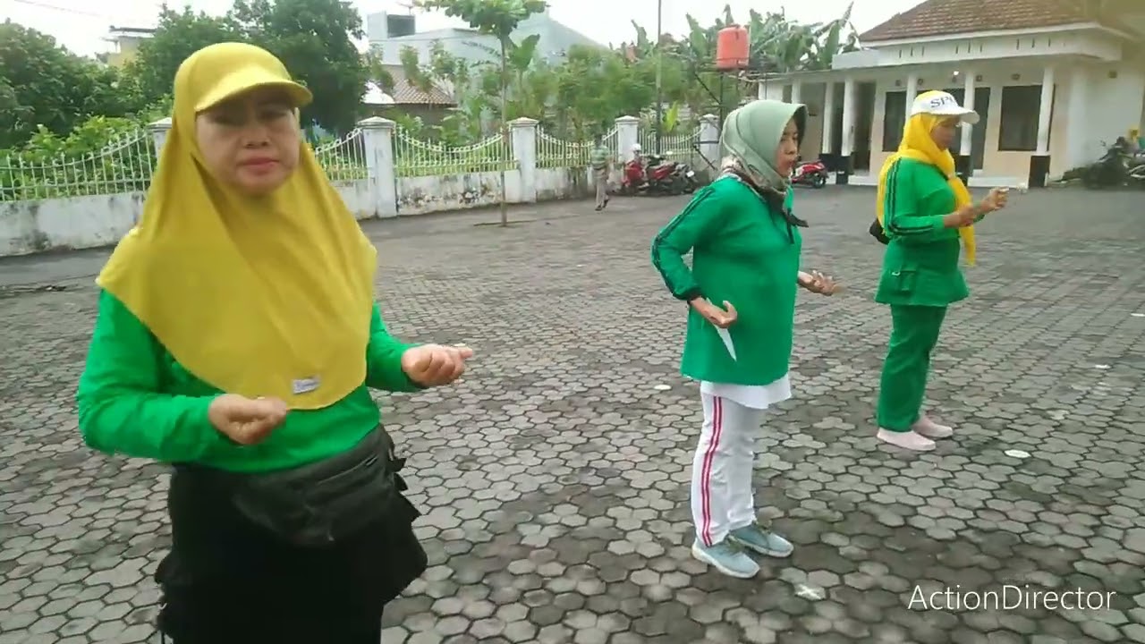 Senam menjelang bulan Ramadhan 