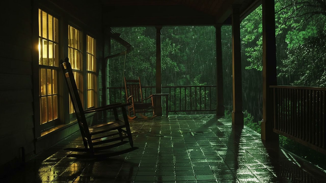 Powerful Thunderstorm & Heavy Rain Sounds 🌩 Deep Sleep Ambience for Stress Relief & Relaxation