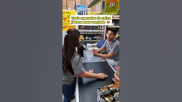Todo operador de caixa já teve essa vontade... #supermercado #humor
