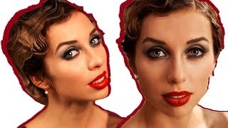 НОВОГОДНИЙ макияж 2014: ВЕЧЕРНИЙ макияж в стиле ГЭТСБИ / GATSBY inspired Makeup