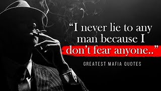 Mafia Mentality - Greatest Mafia Quotes Ever