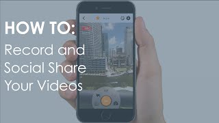 How to: Record and Social Share your Videos  / ALLie 360 VR video camera screenshot 5