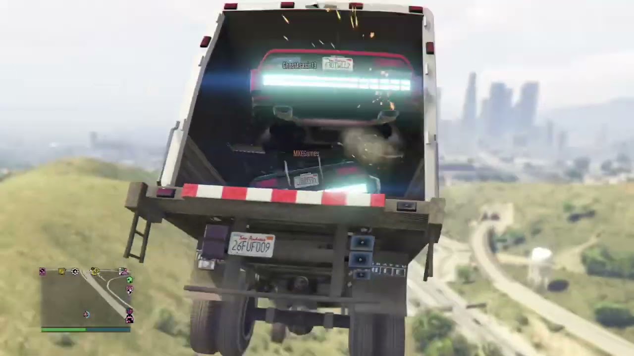 GTA 5 - flying car malfunction