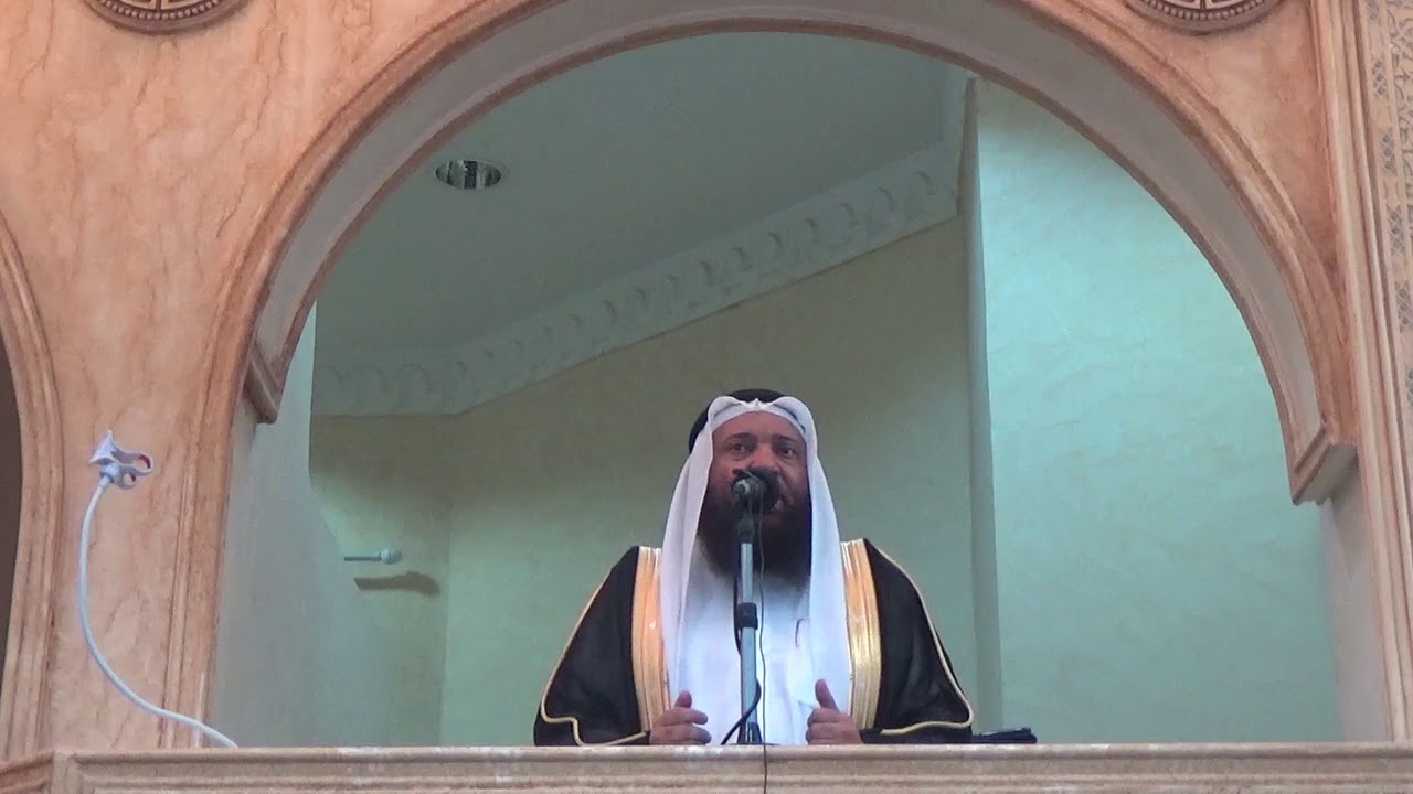 خطبة الجمعة بعنوان (( طاعة ولي الأمر من دين الله ))   للشيخ عمر رشيد الزبيدي