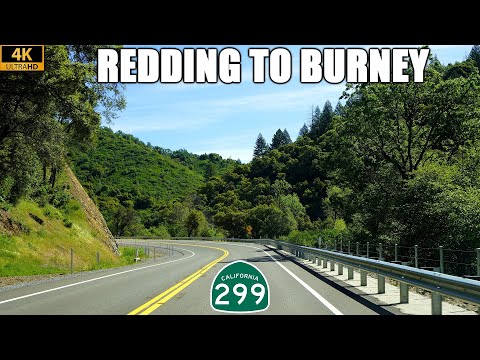 CA-299 East: Redding to Burney, California
