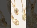 14K Gold Virgin Mary Necklace