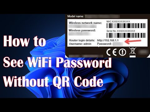 See WiFi Password Without QR Code - How To