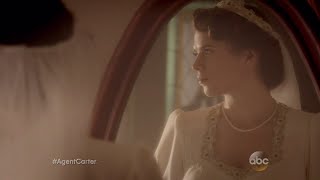 Agent Carter 2x04 Flashback - Peggy in her wedding dress + finding out that her brother died