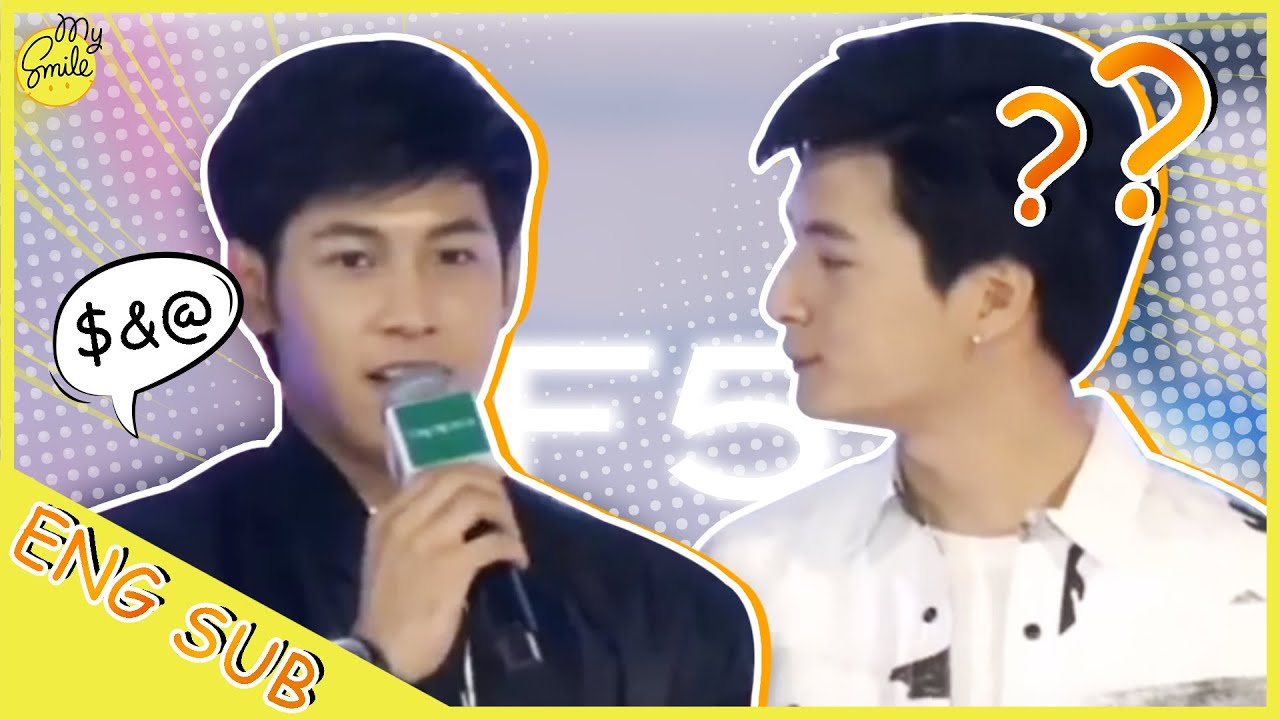 [Eng Sub] [CUT] ช่วงพูดคุย l คริส - สิงโต (Krist & Singto at OPPO RoV Divas Championship event)