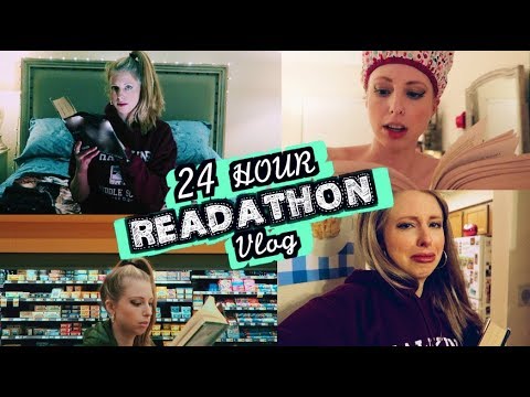 READING FOR 24 HOURS | READATHON VLOG